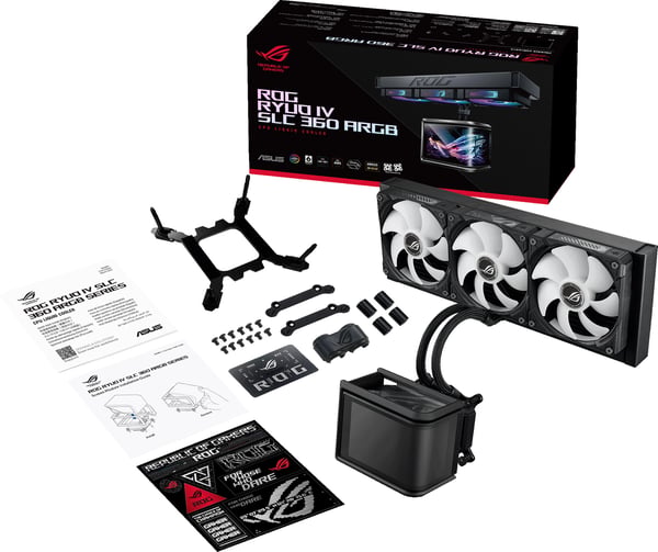 ASUS ROG RYUO IV SLC 360 ARGB vätskekylsystem
