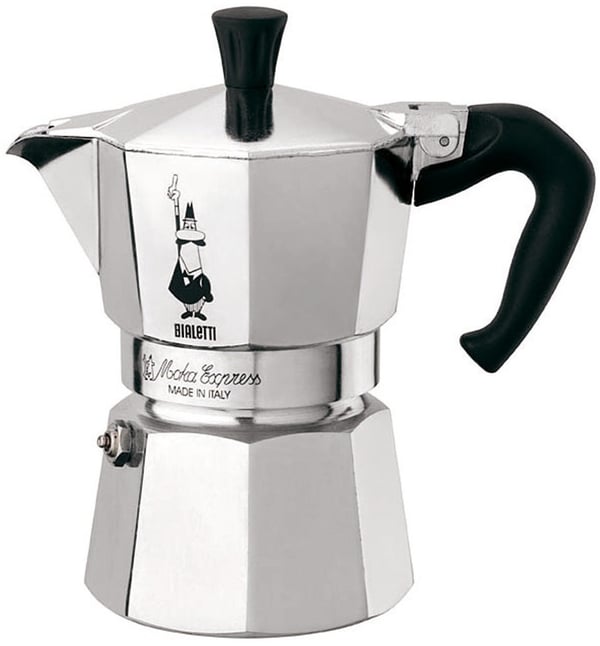 Bialetti Moka Express -kaffebrygger, 3 kopper