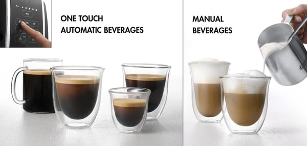 DeLonghi Dinamica ECAM350.15.B -kaffemaskine