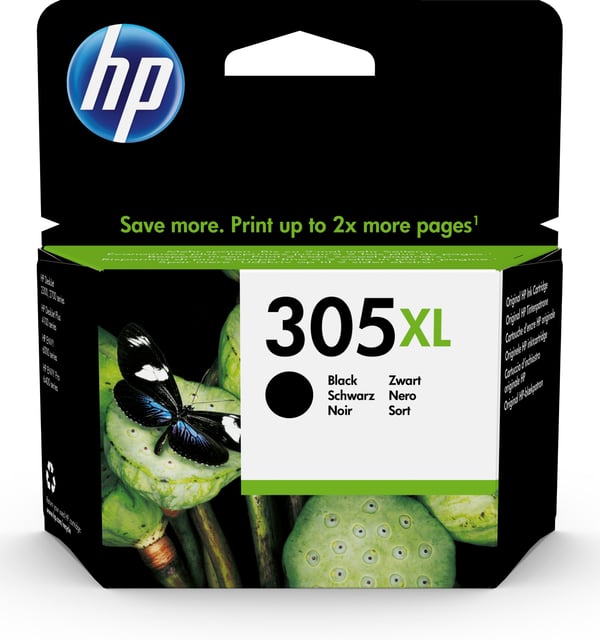 HP 305XL - bläckpatron, svart