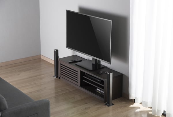 Mozi TS-2 Medium 23"-55" -tv-apparaten vridbart bordstativ