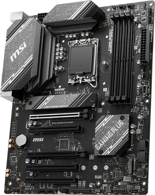 MSI B760 GAMING PLUS WIFI ATX bundkort