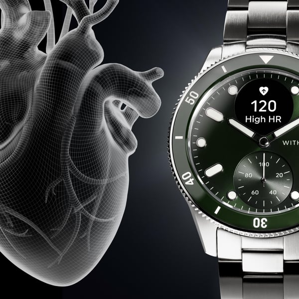 Withings Scanwatch Nova -smartwatch, 42 mm, grøn
