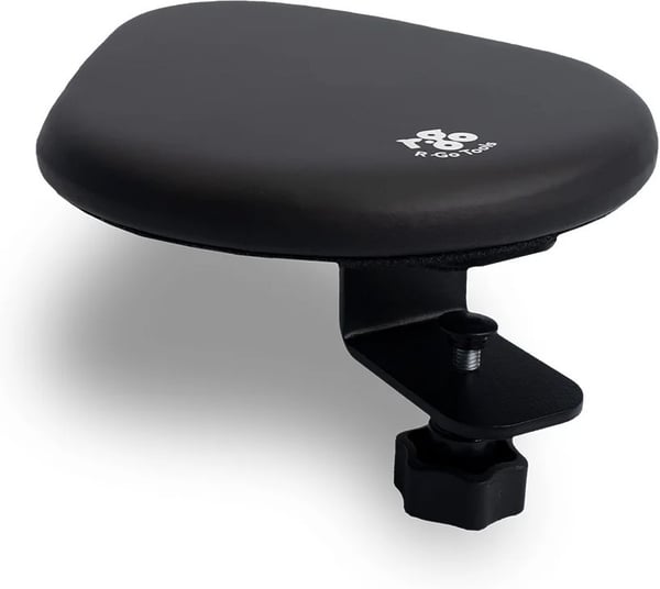 R-Go Split -ergonomiske albuepuder, sort