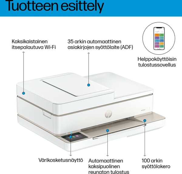 HP ENVY 6520e All-in-One multifunktionsskrivare