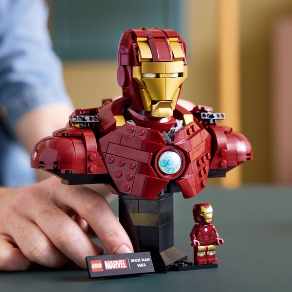 LEGO Super Heroes Marvel 76327 Iron Man MK4 bröstbild