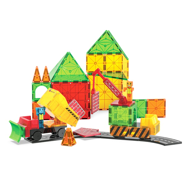MAGNA-TILES® Builder XL magnetbyggsats, 50 delar