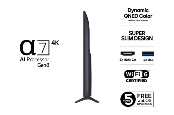 LG 43" QNED 7E 4K TV (2025)