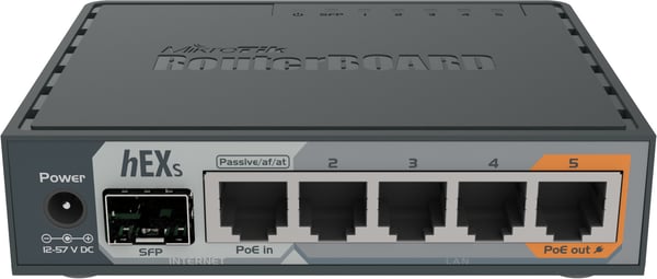 Mikrotik RouterBOARD hEX S -router