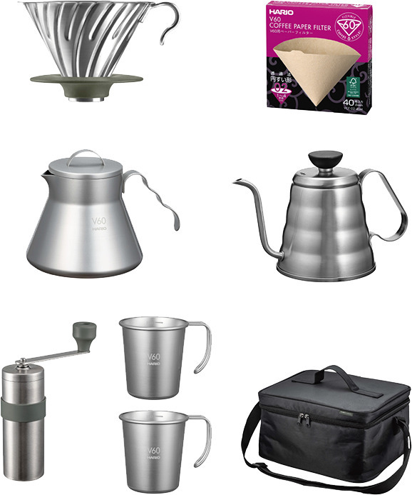 Hario Outdoor Full Set -kaffebryggningsset