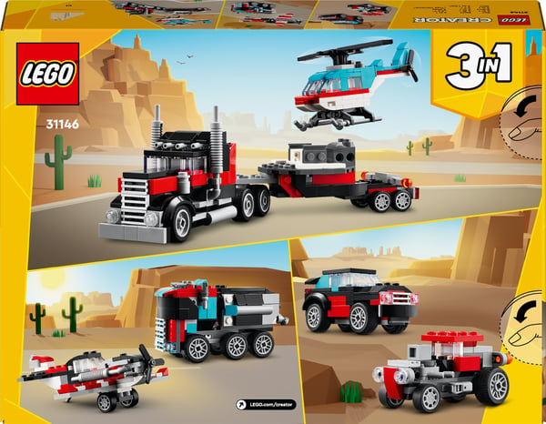 LEGO Creator Flakbil med helikopter Leksak 31146