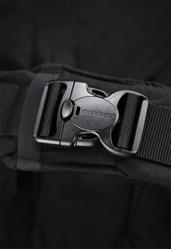 manduca XT MonochromeEdition -bæresele, obsidian