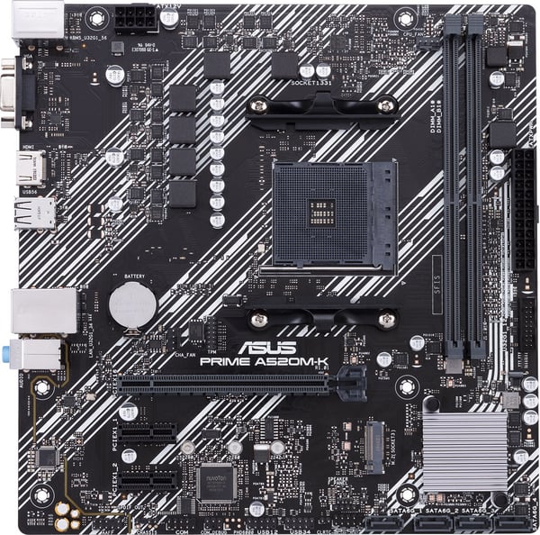 Asus Prime PRIME A520M-K mATX-moderkort