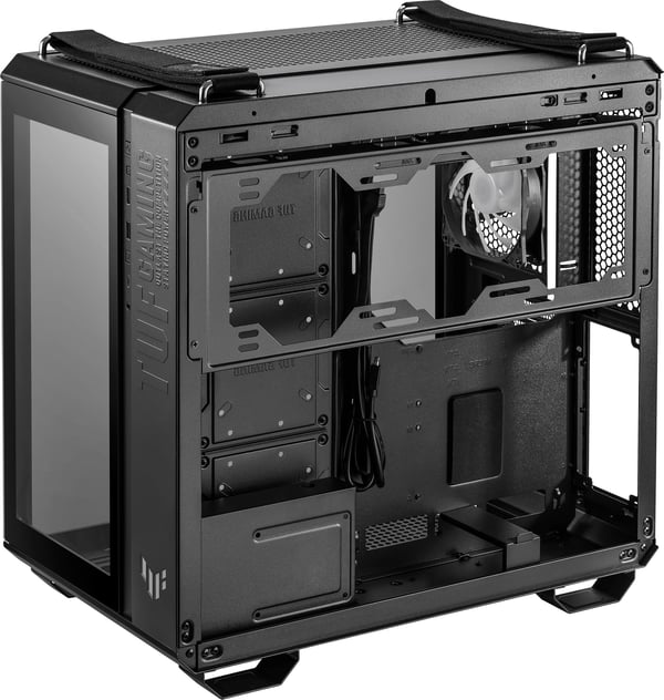 Asus TUF Gaming GT502 PLUS TG ARGB ATX-chassi med fönster, svart