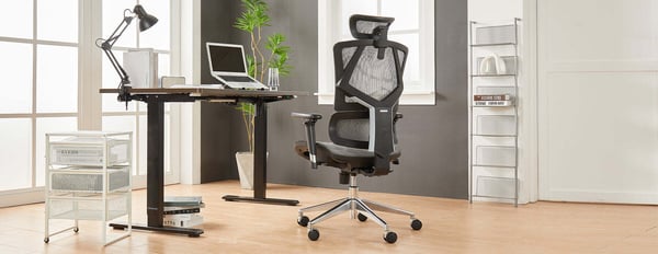 Sihoo M90C - ergonomisk kontorsstol, svart