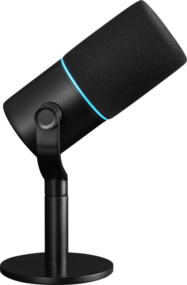 Kisai DC01 USB / XLR mikrofon, svart