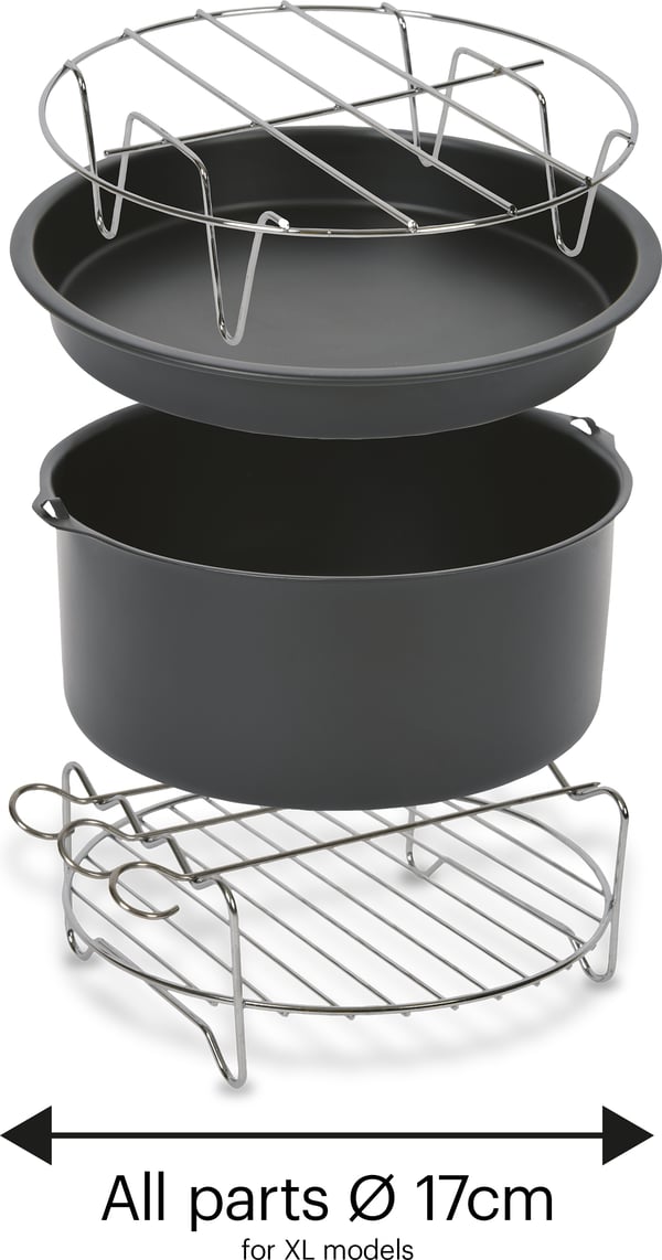 OBH Nordica Easy Fry -tillbehörsset för OBH Nordica XL luftfritöjermodeller