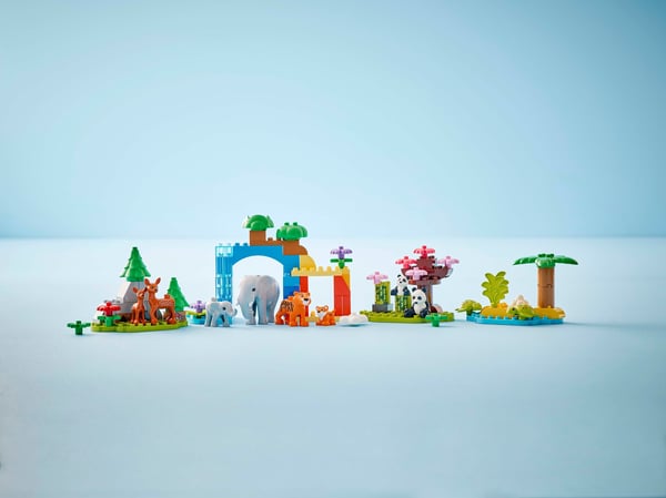LEGO DUPLO Stad 10446 – 3-i-1 djurfamiljer