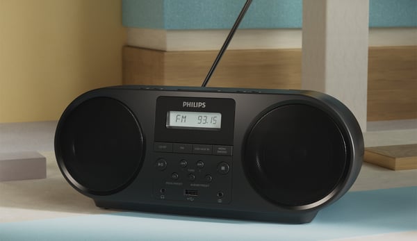 Philips CD Soundmachine bärbar CD-spelare med FM-radio, TAZ5000/10