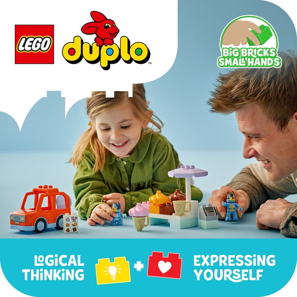 DUPLO Bluey 10458 Glassutflykt med Bluey