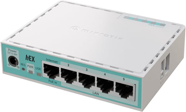 MikroTik RouterBOARD hEX refresh router