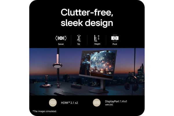 LG UltraGear 27G810A 27" 4K spelskärm