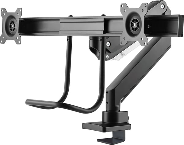 Neomounts NM-D775DX -monitorarm för två skärmar, svart