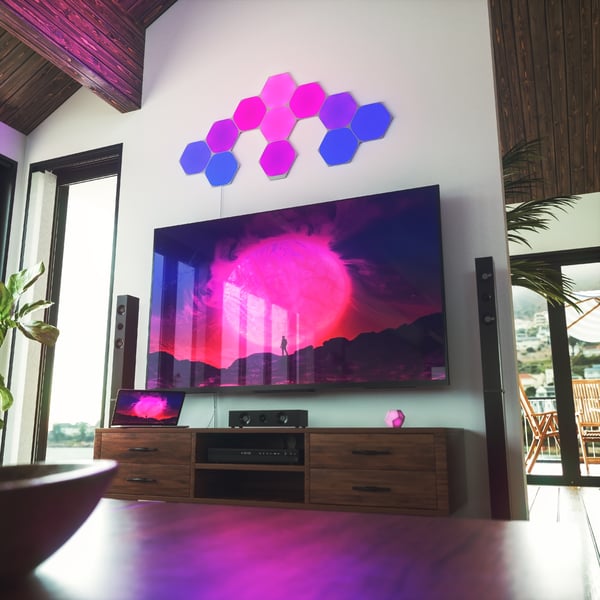 Nanoleaf Shapes Hexagon -tilläggsset, 3 paneler