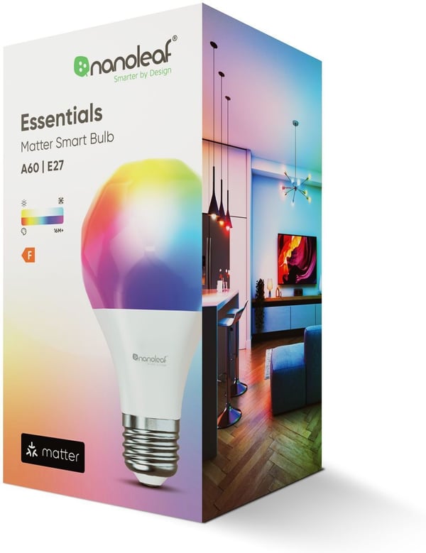 Nanoleaf Essentials Matter Smart Bulb smart lampa, E27