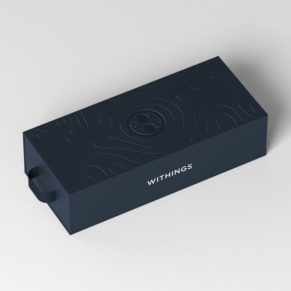 Withings Scanwatch Nova -smartwatch, 42 mm, blå