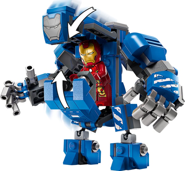 LEGO Super Heroes Marvel 76315 – Iron Mans laboratorium – Rustningsrum