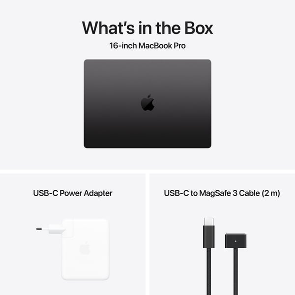 Apple MacBook Pro 16" M4 Pro 24 GB, 512 GB 2024 - bärbar, stjärnsvart (MX2X3)