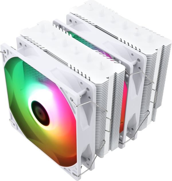 Thermalright Peerless Assassin 120 SE ARGB -processor kylare, vit