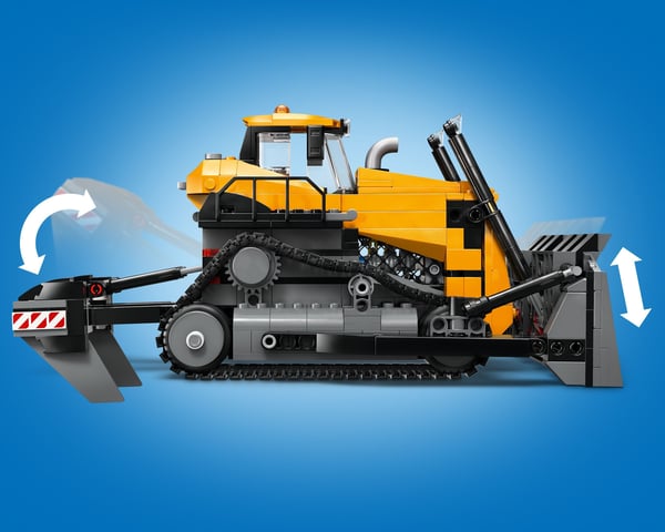 LEGO City 60466 Gul bulldozersläp