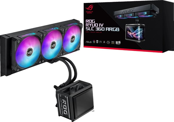 ASUS ROG RYUO IV SLC 360 ARGB vätskekylsystem