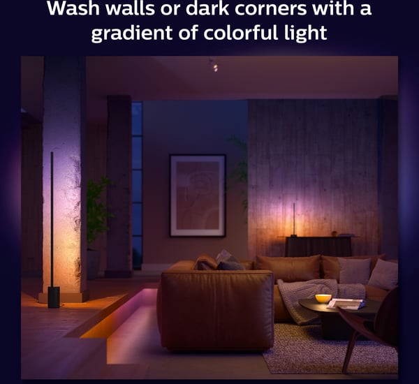 Philips Hue Gradient Signe smartbordslampa, svart