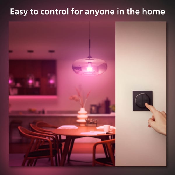 Philips Hue Tap drejeknapkontakt - trykknap, hvid