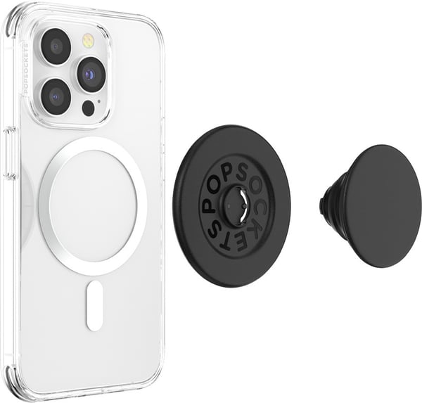 PopSockets PopGrip för MagSafe-fäste, svart