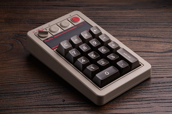 8BitDo Retro Mekaniskt Numpad – C64 Edition, Windows / Android