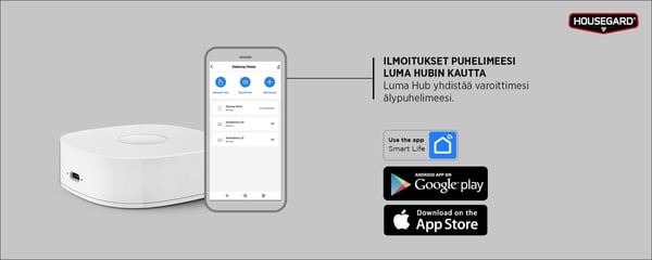 Housegard Luma HUB GW650 centralenhet