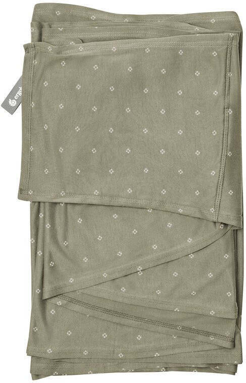 Ergobaby Aura Sustainable Knit bæresele, Soft Olive Diamonds