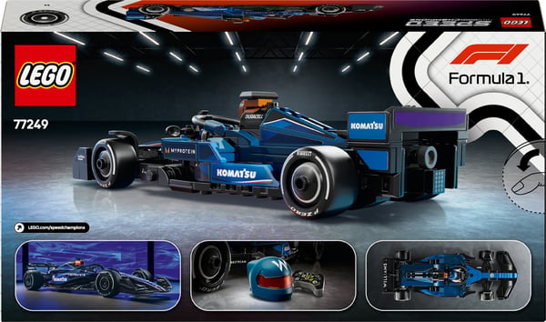 LEGO Speed Champions 77249 – Williams Racing FW46 F1® -tävla bil