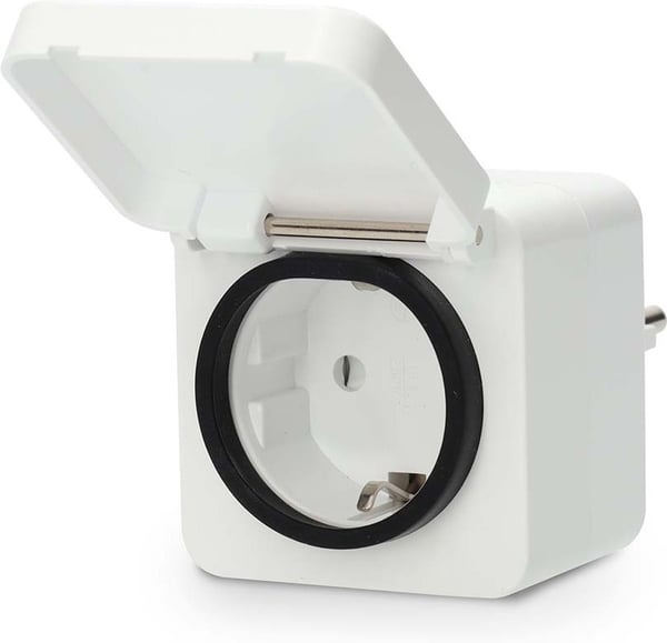 Nedis SmartLife ZBPO130FWT - smarta vägguttag, 16 A, 3680 W, IP44