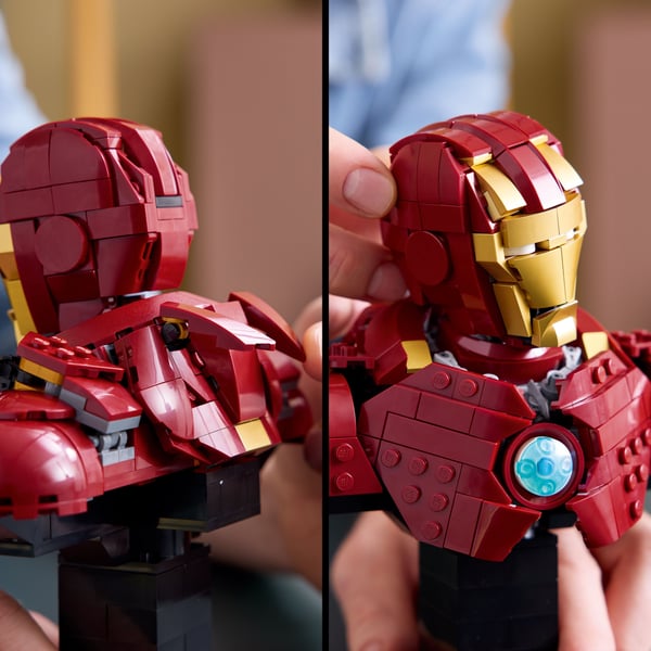 LEGO Super Heroes Marvel 76327 Iron Man MK4 bröstbild