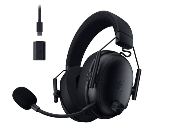 Razer Blackshark V3 trådlösa spelhörlurar, svart