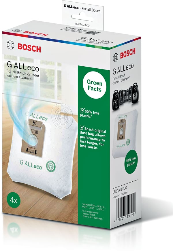Bosch BBZGALLECO Dammsugarpåse, 4 st