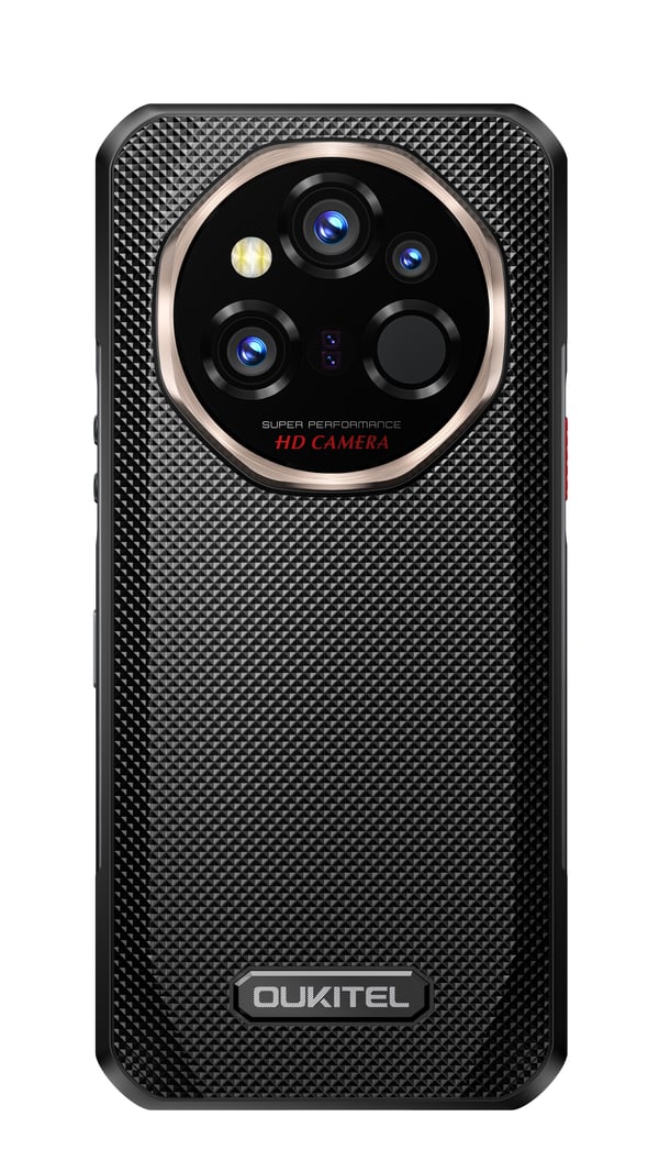 Oukitel WP55 Ultra Thermal 5G-telefon, 512/12 GB, svart