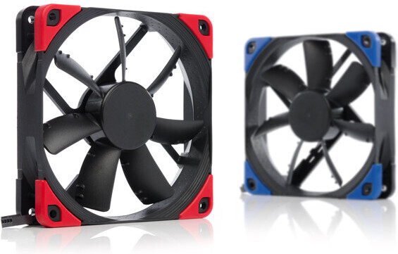 Noctua NF-S12A PWM chromax.blac.swap - kabinetventilator, 120 mm