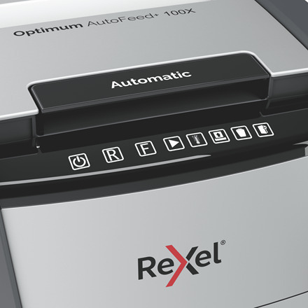 Rexel Optimum 100X automatisk papirklipper, P4