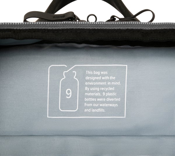 Targus 16" Sagano EcoSmart Travel bærbar rygsæk, grå